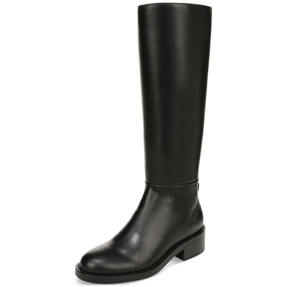 Sam Edelman Womens Mable Tall Boots Size 9.5 M EU 40.5 Black Leather NIB